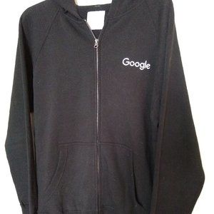 Google Black Unisex Hoodie